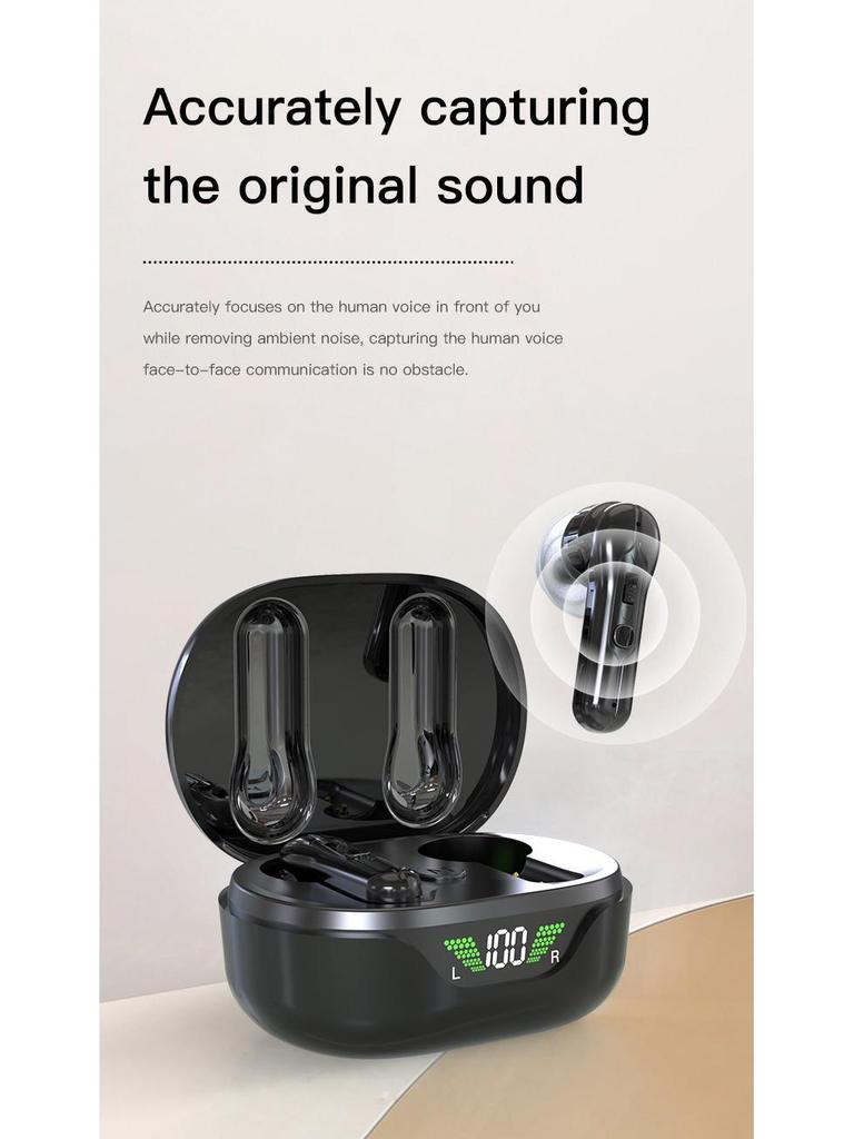 TWS Invisible Hearing Aids for Elders: Rechargeable Cross-Border Digital Sound Amplifier