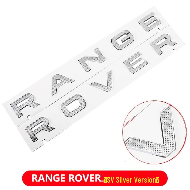 SV Version Range Rover & Discovery Sport Hood Badge Sticker