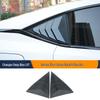 Deep Blue L07 Rear Triangle Glass Window Trim - Exterior Decoration Accessory