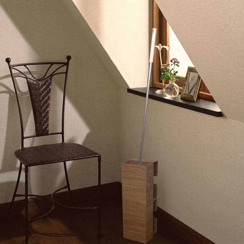 Tatsucraft Basque Floor Wiper Stand Case, Brown (BW), Individually Boxed. Bosk floor mop, floor wiper, mop holder, floor cleaning sheet, drywet, wood