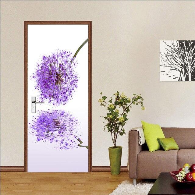 Glowing In the Night Castle Sticker Decals for Door Decoration Waterproof Removable Vinyl DIY Stickers Porte Princess Girls Room