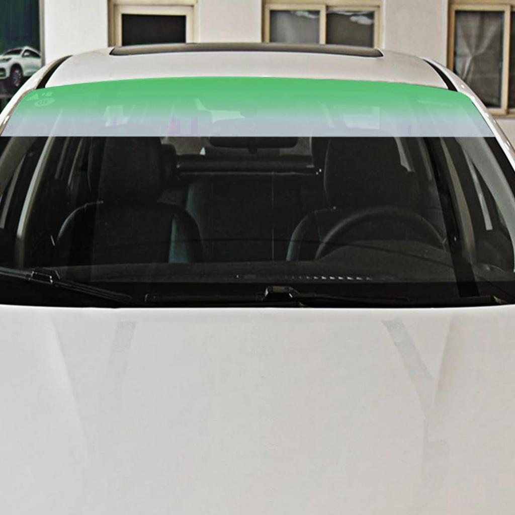 Windshield Film Sunblocking - Car Front Window Decal | Heat Resistant Waterproof Windshield Protector