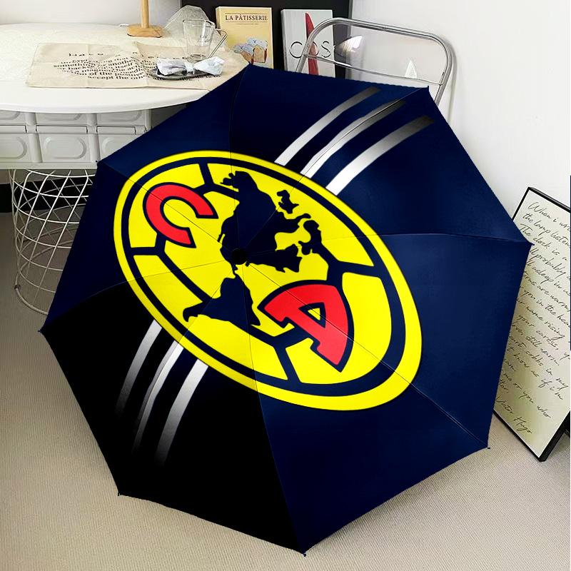 Club America Emblem Umbrella Folding umbrella, automatic umbrella 8-Frame for Travel, camping Use Gift for Halloween Christmas