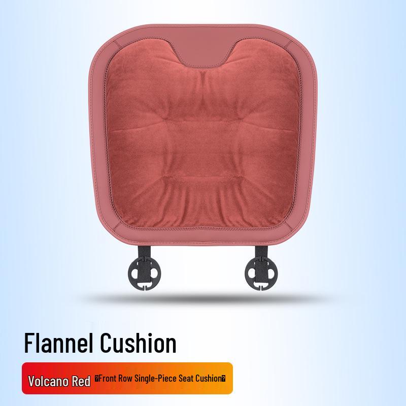 

High-End Warm Flannel Car Seat Cover - Universal, Non-Slip, Antifreeze for Winter