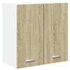 VidaXL Wall-mounted Cabinet "Lyon" Sonoma Oak 60 X 31 X 60 Cm Engineered Wood 849620