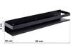 Megara Loft Badezimmerregal 50 cm Schwarz