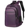 Solid Style Simple Color Backpack Student Outdoor Large Capacity Schoolbag