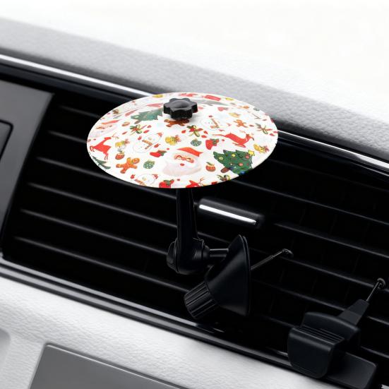 Car Vent Cymbal Percussion Toy Dashboard Drum Accessory Funny Musical Instrument for Music Lovers Stress Relief Travel Gadget