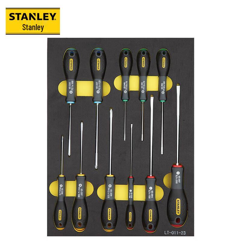 Stanley LT-011-23 11-Piece Industrial Screwdriver Set
