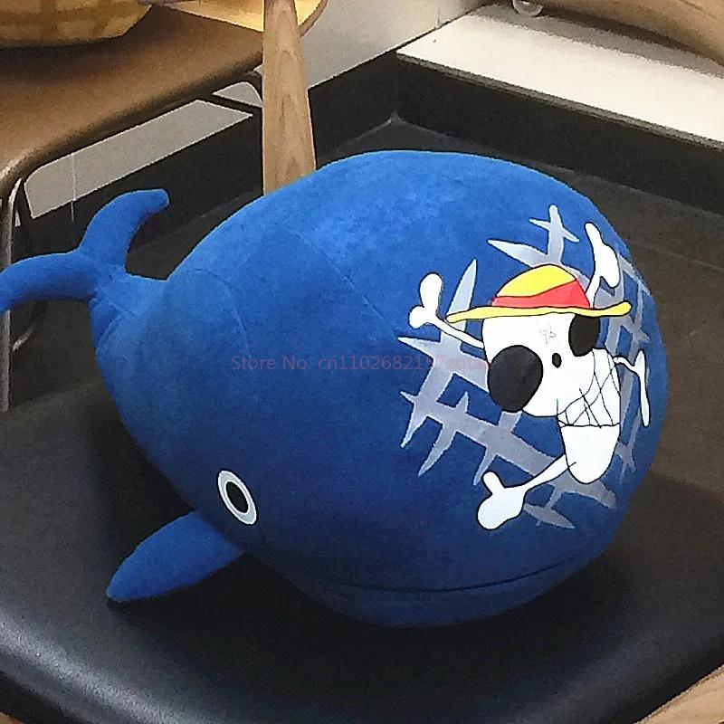 40cm High Quality Fashion Gift Supply ONE PIECE Raab Laboon Plush Doll The Straw Hat Pirates Sign Whale Island Stuffed Toy