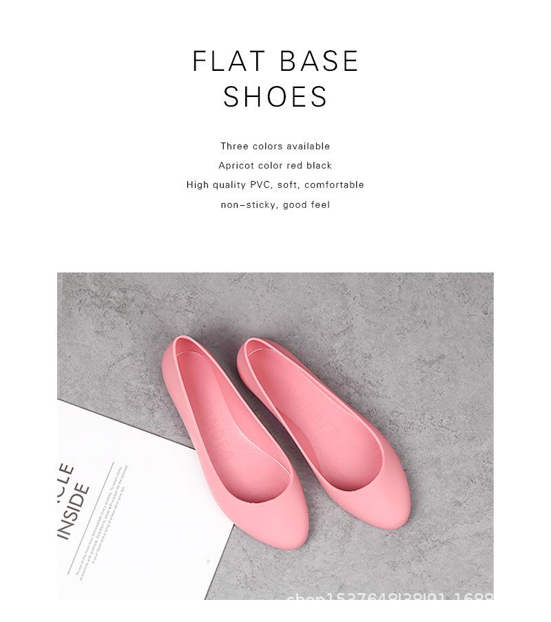 Women's Summer Jelly Flat Sandals - Trendy, Backless, Round Toe, Candy Colors