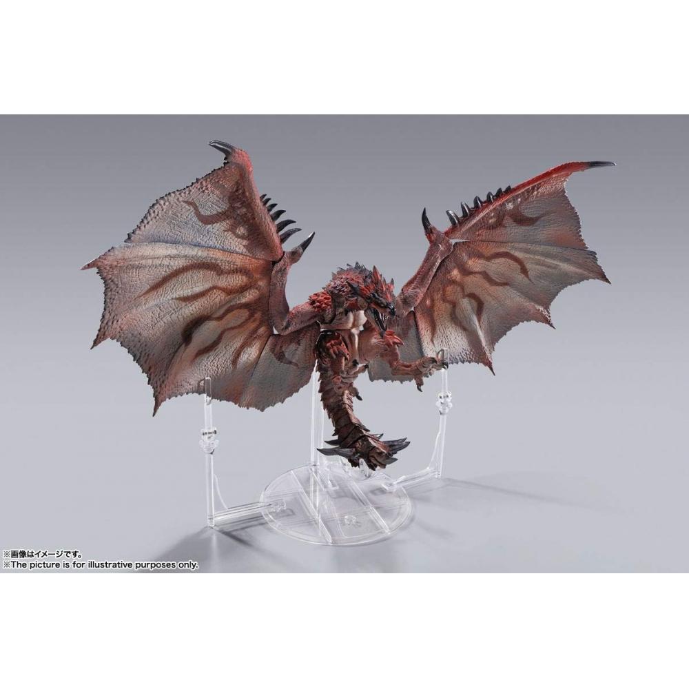 S.H. Monster Arts Monster Hunter World: Iceborne Rioreus Approx. 400mm ABS&PVC Painted Movable Figure