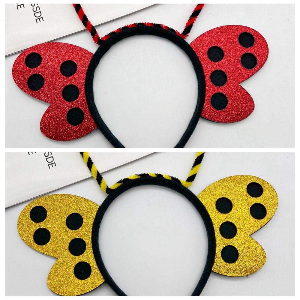 Decorate Halloween Hairband Photo Props Butterfly Hair Hoop Funny Bee Headband Role Play Costume