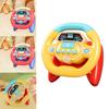 Kids Steering Wheel Toy With Interactive Lights And Sound For Childrens Playroom And Outdoor Activities