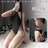 Open crotch free sex underwear sexy one-piece hollow tight body open file free perspective temptation hollow pajamas