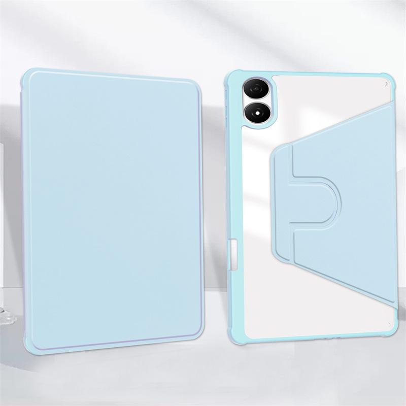 Infinix XPad20 Tablet Case: 11" Acrylic Rotating Pen Protective Cover