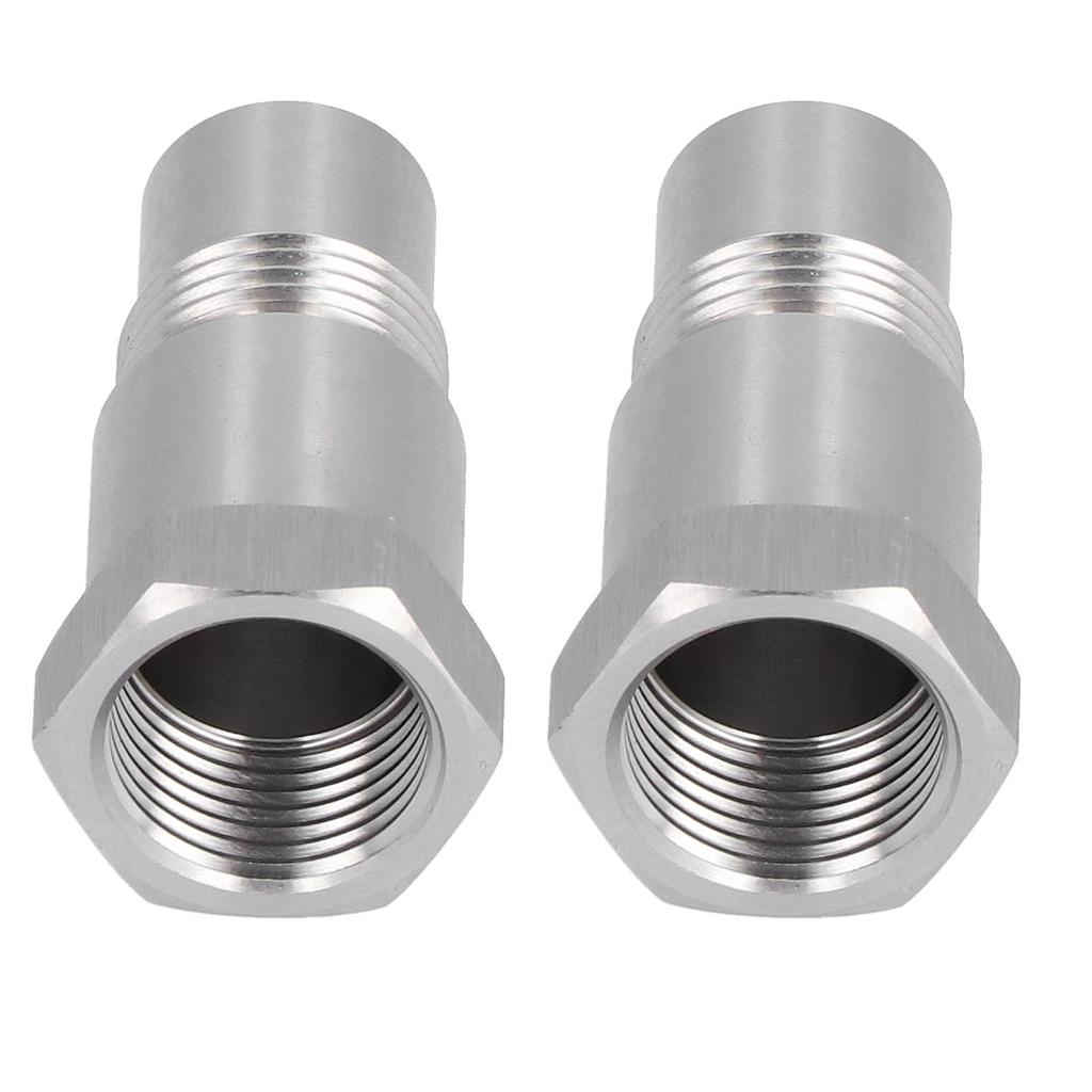 2Pcs Oxygen Sensor Adapter Welding Plug Engine Auxiliary with Filter Auto Parts M18x1.5