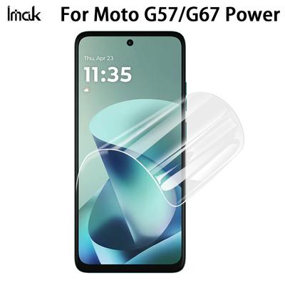 For Moto G57 G67 Power 5G Glass IMAK Hydrogel Film 4th Generation Full Coverage Screen Protector