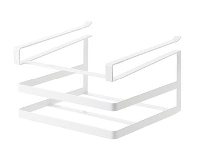 Yamazaki Jitsugyo Lower Cupboard Cutting Board Dish Cloth Hanger Tower White 2493 &