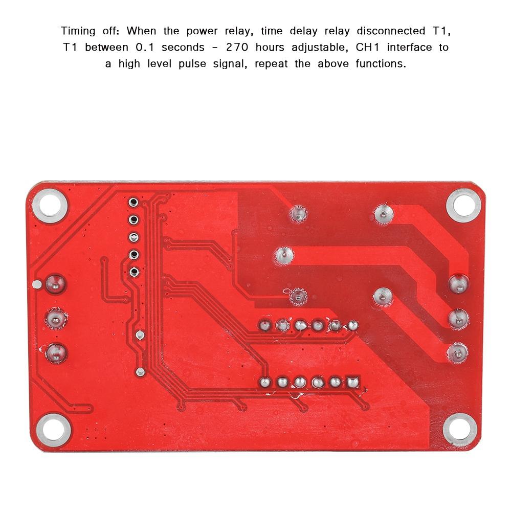 Multifunction Infinite Loop Timing Self lock Relay Cycle Timer Module Automation Delay FRM01