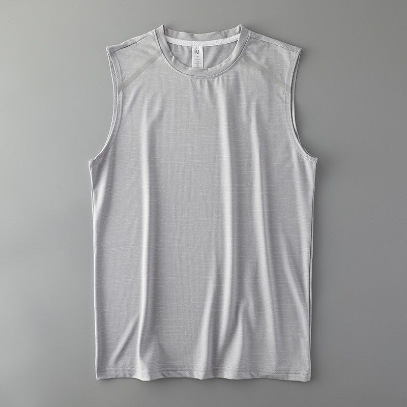 Летняя безрукавка для баскетбола, экспортная, спортивный жилет Gray 3XL