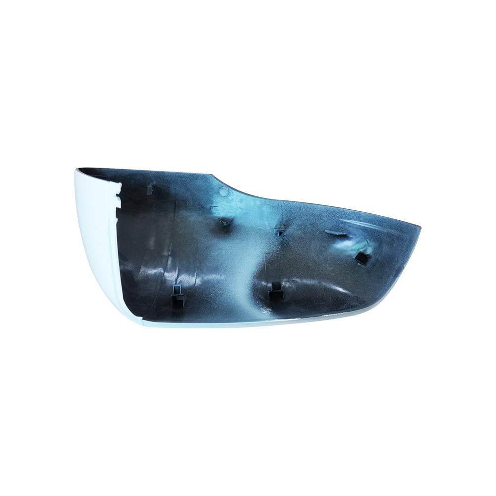 White Left Side Rear View Mirror Cover For Ford Edge 2015-2020