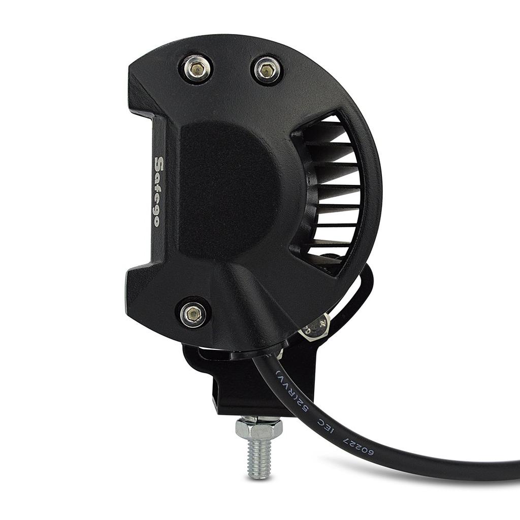 LED Work Light, Wide Angle, 36W, Waterproof, IP68, 12V-24V, 12 LEDs, for Light Trucks, Small Tractors/Trucks/Machinery/Boats/Work Vehicles, Noiseless,