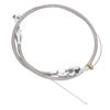 Throttle Cable Stainless Steel Adjustable High Strength Rustproof Universal Fit for Most Accelerator Pedals