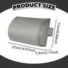 Lounge Chair Pillow recliner Head Pillow,Portable Removable Cover,Ergonomic with Strap Headrest for