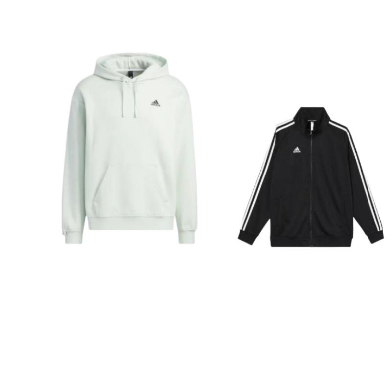 

Adidas Однотонная толстовка с капюшоном и карманом-кенгуру, куртка с молнией по бокам, повседневный спортивный костюм, костюм унисекс TR30JR-BW+-IV7593 S