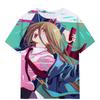 Sexy Anime Girl 3d Print T shirt Tops Men's Women's Fashion Sports Large size Tops Tees Sexy Girls Summer Tshirt Kids Clothing