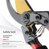 Heavy-Duty SK5 Steel Pruning Shears for Thick Branches, Gardening, and Nursery Tasks