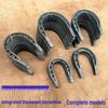 Iron Palm Hoof Donkey & Horse Hoof Forging Tool with English Iron Nails & Polishing Leide Zhu