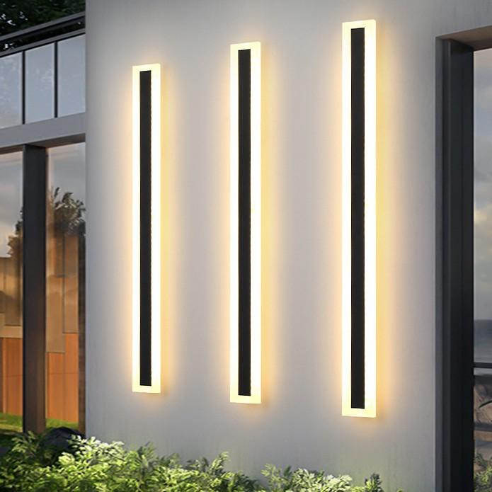 Nordic Style Linear 110/220V 11W LED IP65 Aluminum Alloy Outdoor Waterproof Garden Porch Wall Light Fixture