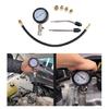 8Pcs Auto Tool Gauges Compression Tester Petrol Engine Pressure Gauges