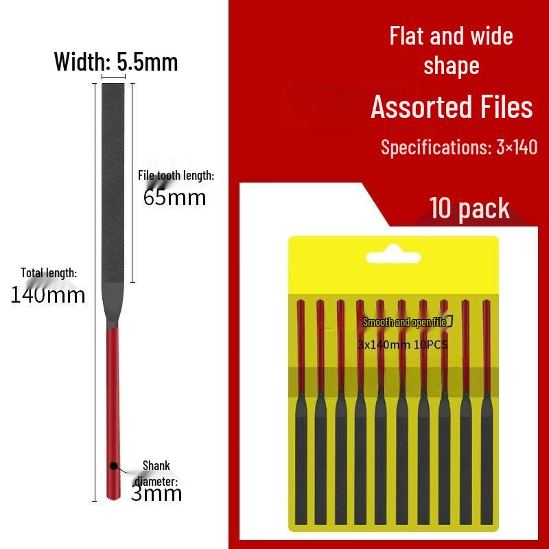 Jundingying 3x140mm Small File Set