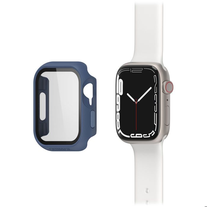 Coque apple watch 8/7 - otterbox - eclipse - protection complète - couleur bleue - mixte