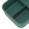 PP Compartment Lunch Box 3 Compartment Food Container Portable Thermal Lunch Box  For Office