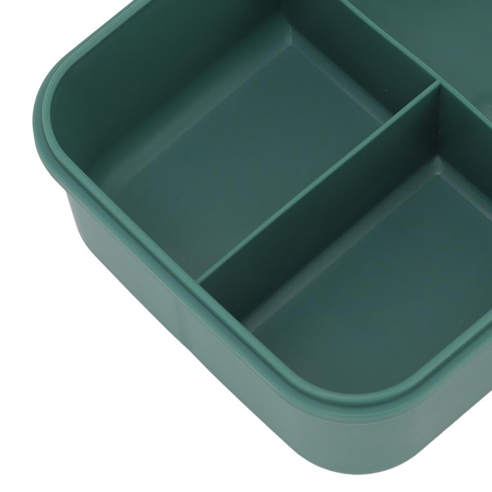 PP Compartment Lunch Box 3 Compartment Food Container Portable Thermal Lunch Box For Office