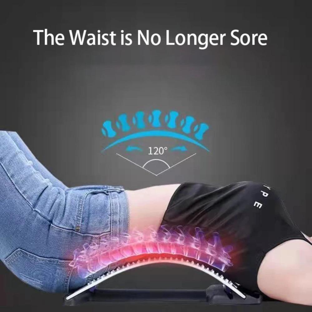 1pc Back Stretcher for Back Pain Relief, Multi-Level Back Cracker Board, Lower and Upper Back Support for Herniated Disc