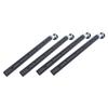 4PCS Furniture Legs with Caster Wheels Heavy Duty Carbon Steel Table Leg Extender Riser for Cabinet