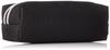 Smile Pencil Stationery Makeup Travel Large Black P-Seg Case, Pouch, Pouch, Pouch, Nylon, Capacity, 2-Compartment Design, 30321,