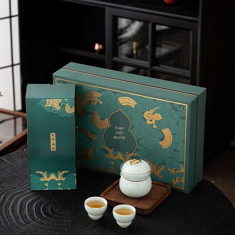 Chinese Ceramic Dragon Tea Set