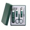Professional Nail Care Kit: Complete Manicure And Pedicure Set with Portable Plastic Box, Nail Clippers, Nail File Set, And More