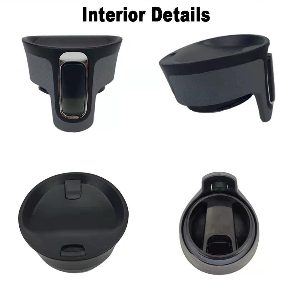 1pz Acciaio Inossidabile Tazza Termica da Viaggio per Caffè Sottovuoto, Materiale Interno SUS 304, Tazza da Viaggio Isolante con Coperchio Anti-Sversamento