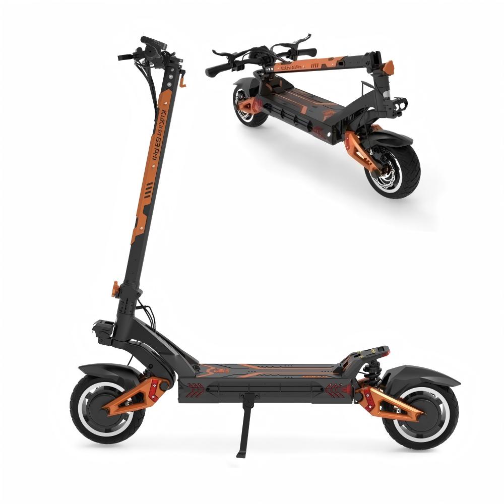 Kukirin G3 Pro Electric Scooter 2*1200W Motor 52V23.4Ah Battery 65km/h Max Speed 80km Max Range