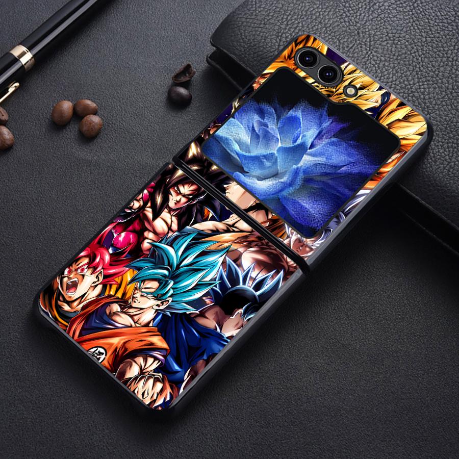 

D-Dragon Ball Goku Case for Samsung Galaxy Flip3 Flip7 FE Flip4 Z Flip 7 6 5 4 3 Flip5 Flip6 Back Phone Cover Funda Galaxy Z Flip7 FE