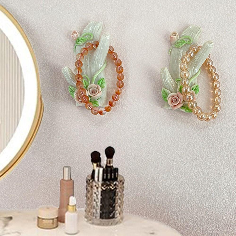 3pcs No-Drill Wall Hook Holder Strong Sticky Coat Rack Umbrella Storage Rack  Entrance Door