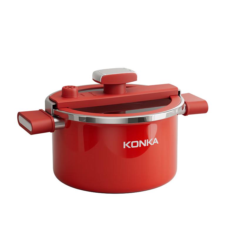 Konka Titanium Enamel Micro-Pressure Stew Pot