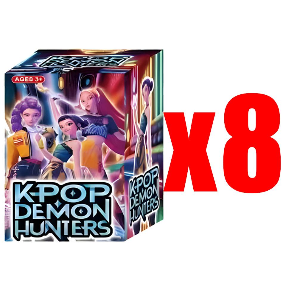 18-Pack Blind Box Anime Demon Hunters Girls Action Figures Rumi Mira Zoe Figuras De PVC Collectible Toys 5.3-11.5cm